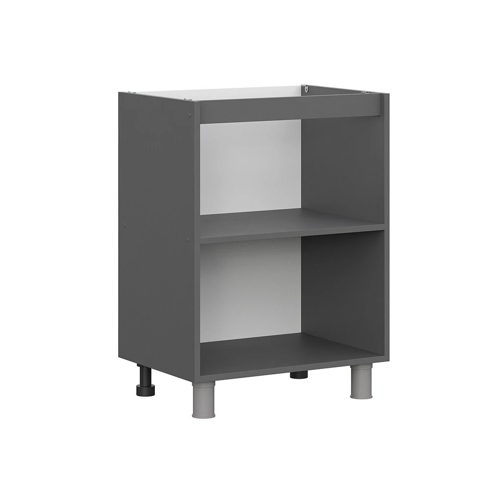 Модульная кухня прямая Денвер 2,0 м (200х216.4х60 см), графит